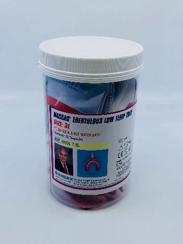 Nobilium 689LT3L Massad Edentulous Low Temp Tray Size 3L  ~ Pack  of 12